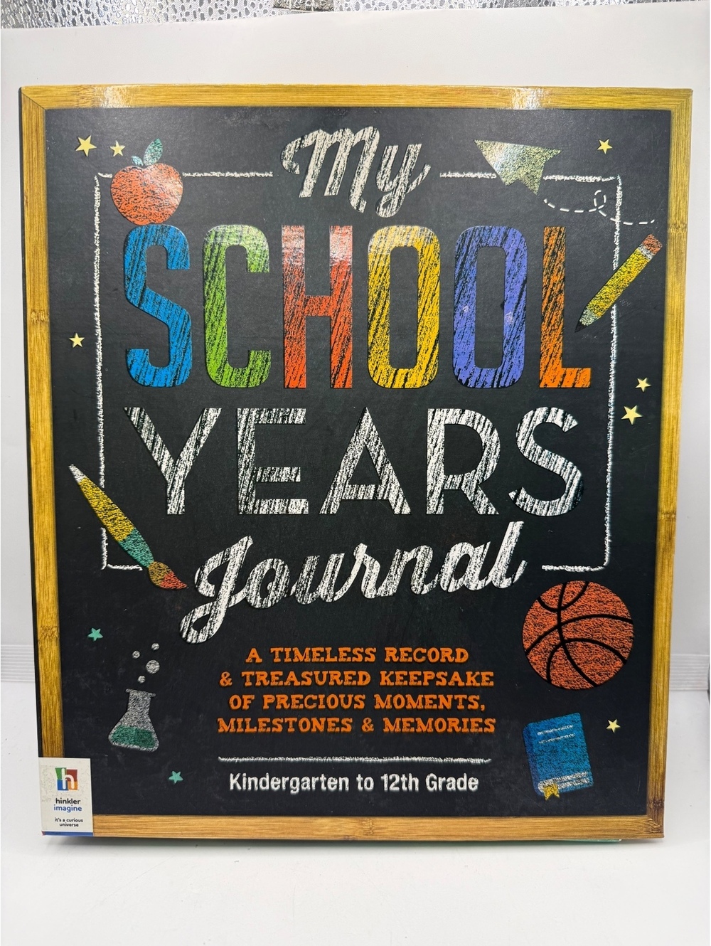 My School Years Journal Hinkler Memories Keepsake Binder Kinder to 12th K-12